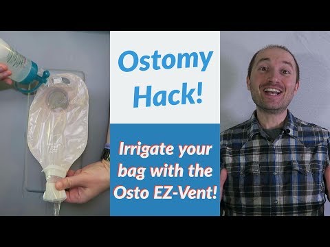 Ostomy Hack: Irrigating Your Ostomy Bag Using the Osto-EZ Vent