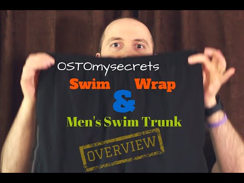 Ostomysecrets Swim Wrap and Men&#039;s Swim Trunk: OVERVIEW