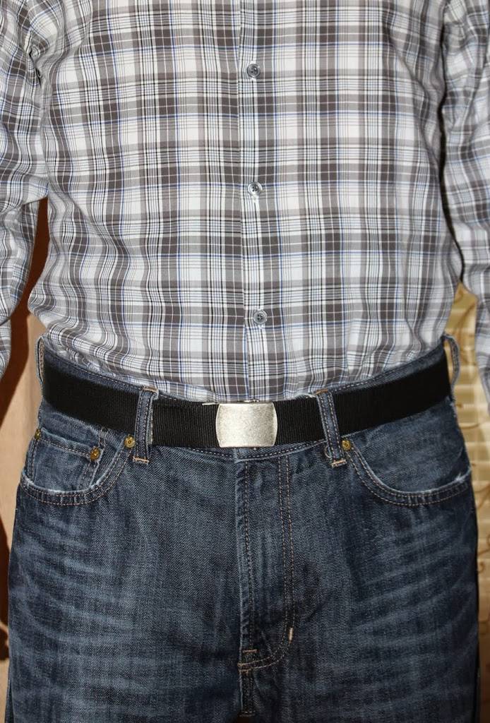 Stealth Belt under clothes - facing
