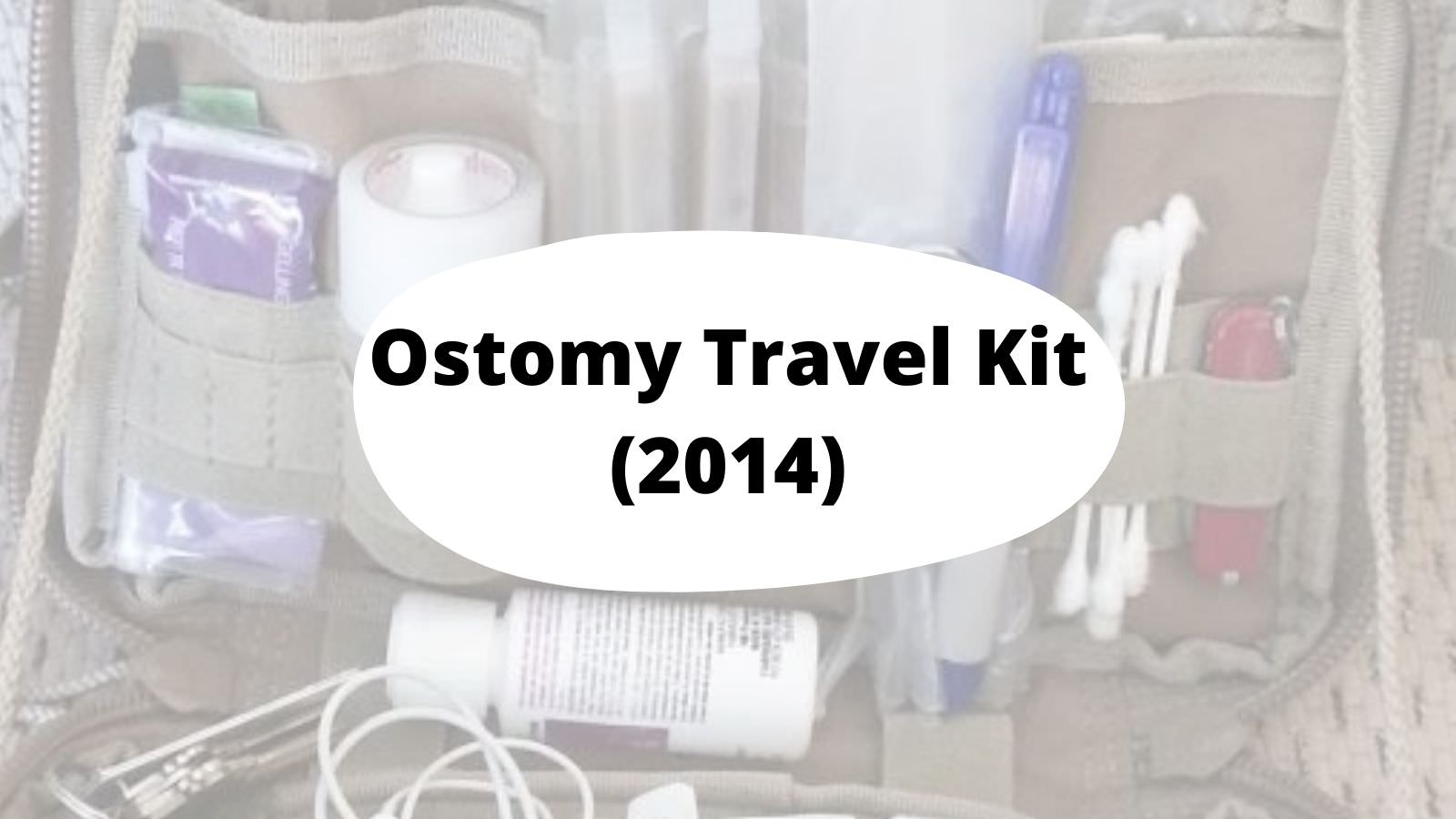 Coloplast Travel Bag for Ostomy Supplies Hook for Hanging Zippered