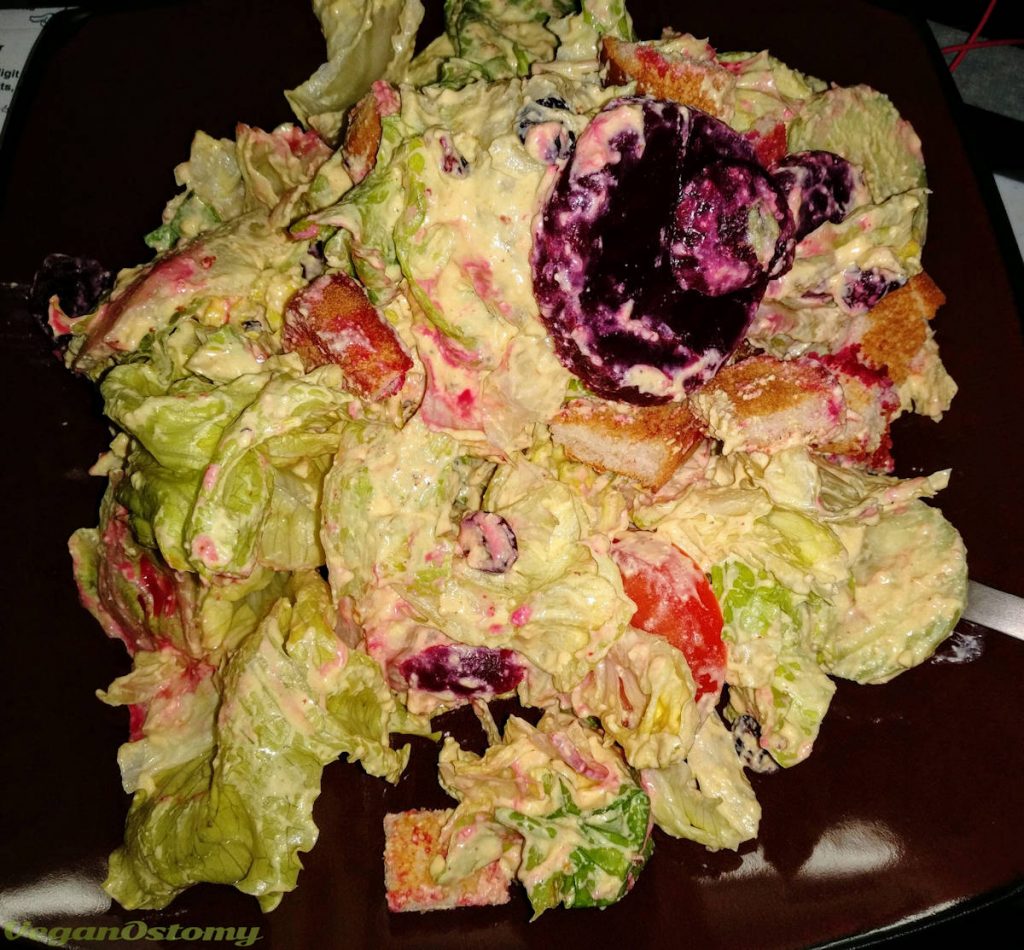 Beets on a salad
