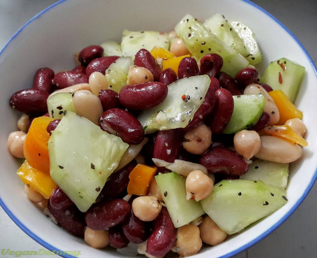 Mixed bean salad