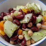 Mixed bean salad