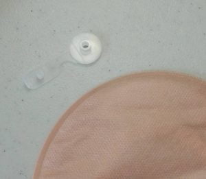 Osto EZ vent and Coloplast Sensura opaque pouch