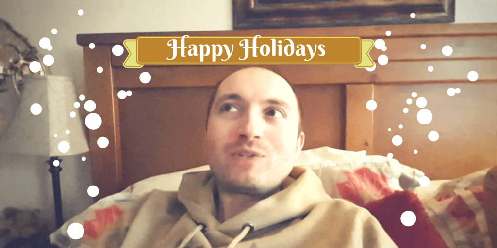 Happy Holidays from VeganOstomy
