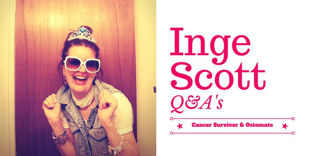 Inge Scott Cancer Survivor and ostomate