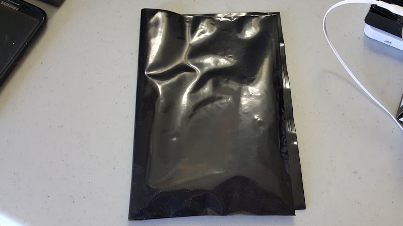 Attiva SealNToss bag after one week