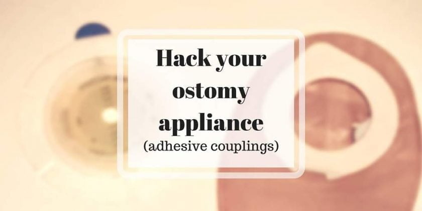 Hack your ostomy appliance! adhesive couplings header