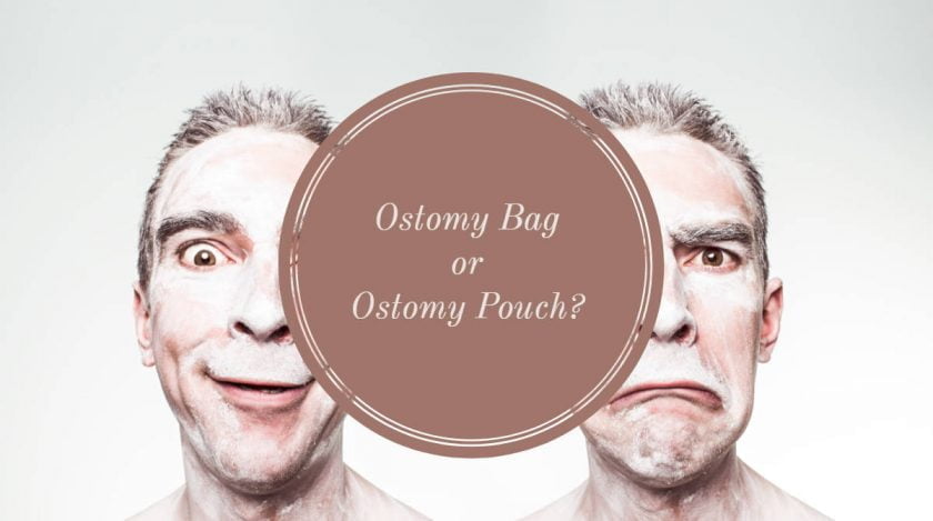 Ostomy bag or ostomy pouch header small