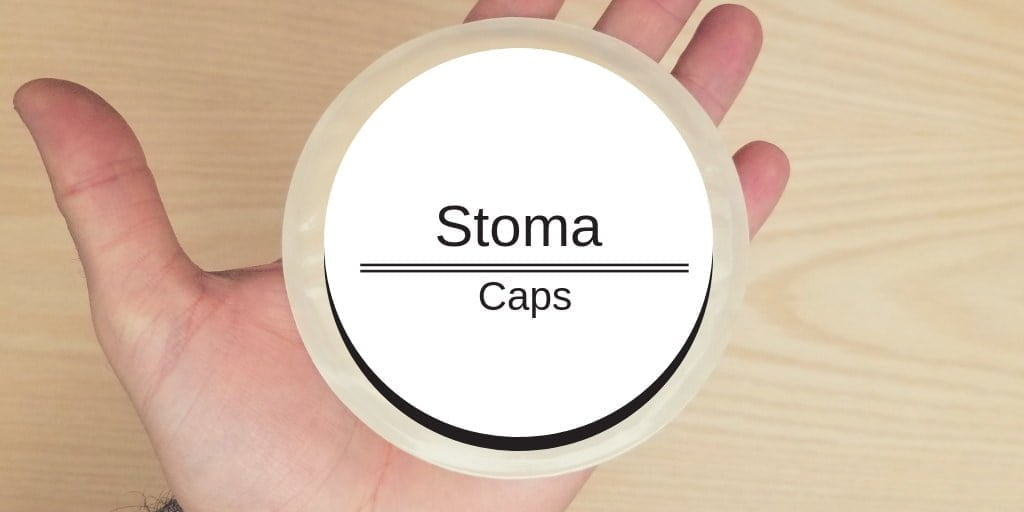 Stoma caps header