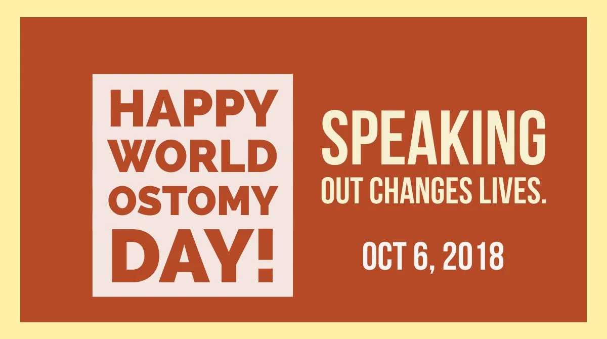 World Ostomy Day 2018 speaking out changes lives
