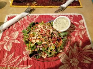 Crunchy salad from Freshii Lake Tahoe