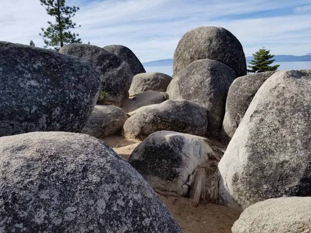 Rocks at Sand Harbor